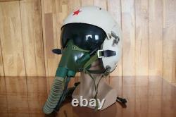 Early Fighter Pilot Flying Helmet, Black sunvisor, Oxygen Mask