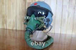 Early High Altitude Mig-21 Fighter Pilot Helmet, Oxygen Mask