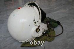 Early High Altitude Mig Fighter Pilot Helmet, 1#/largest No. 8603088