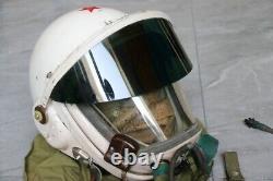 Early High Altitude Mig Fighter Pilot Helmet, 1#/largest No. 8603088