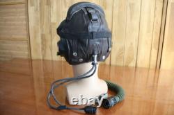 Early MiG Pilot Leather Helmet, Goggles, Oxygen Mask Ym-6502