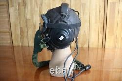 Early MiG Pilot Leather Helmet, Goggles, Oxygen Mask Ym-6502