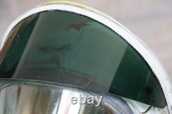 Early Mig Fighter Pilot High Altitude Helmet, Pull Down Sunvisor