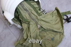 Early Mig Fighter Pilot High Altitude Helmet, Pull Down Sunvisor