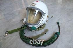 Early Mig Pilot Helmet, Anti Load Flight Suit