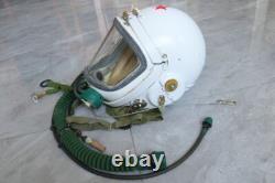 Early Mig Pilot Helmet, Anti Load Flight Suit