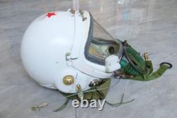 Early Mig Pilot Helmet, Anti Load Flight Suit