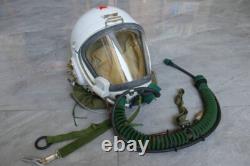 Early Mig Pilot Helmet, Anti Load Flight Suit