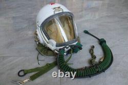 Early Mig Pilot Helmet, Anti Load Flight Suit