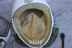 Early Mig Pilot Helmet, Anti Load Flight Suit
