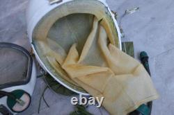 Early Mig Pilot Helmet, Anti Load Flight Suit
