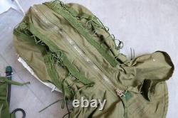 Early Mig Pilot Helmet, Anti Load Flight Suit