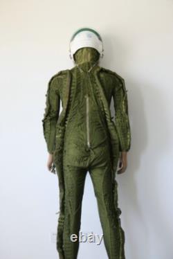 Early air force mig-21 pilot flight helmet, Anti Load Fly Suit