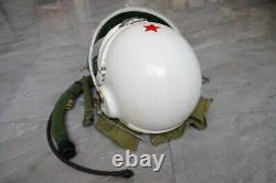 Early air force mig-21 pilot flight helmet, Anti Load Fly Suit