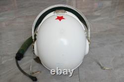 Early air force mig-21 pilot flight helmet, anti load fly suit dc-3