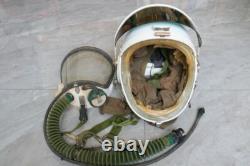 Early air force mig-21 pilot flight helmet, anti load fly suit dc-3