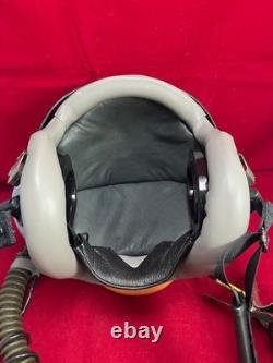 F-16 Falcon Pilot Flight Helmet Hgu-55 With Mbu-12 Gentex Oxygen Mask