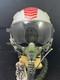 F-18 Hornet Pilot Flight Helmet Hgu-55 With Mbu-12 Gentex Oxygen Mask