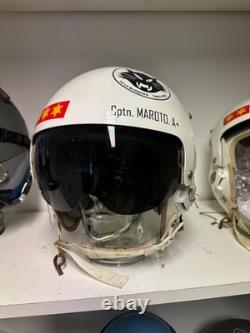 F-4C Phantom pilot HGU-26/P flight helmet Captn Marato A Torrejon AFB Spain