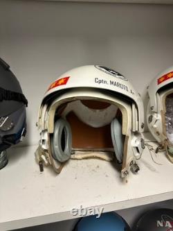 F-4C Phantom pilot HGU-26/P flight helmet Captn Marato A Torrejon AFB Spain