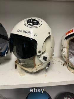 F-4C Phantom pilot HGU-26/P flight helmet Captn Marato A Torrejon AFB Spain