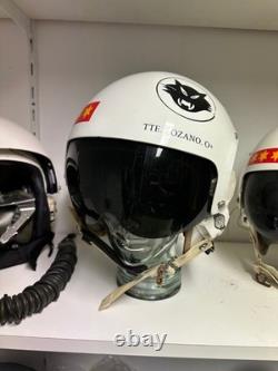 F-4C Phantom pilot HGU-26/P flight helmet TTE Lozano O+ Torrejon AFB Spain