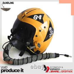 Fighter Jolly Rogers HGU-33 Flight Helmet Movie Prop Pilot Aviator+ MBU Mask Rep