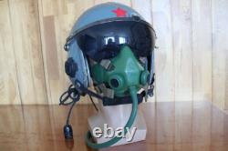 Fighter Pilot Aircraft Aviator Flight Helmet(1#/largest), Sun Visor, Oxygen mask