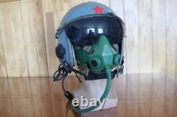 Fighter Pilot Aircraft Aviator Flight Helmet(1#/largest), Sun Visor, Oxygen mask
