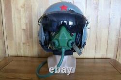 Fighter Pilot Aircraft Aviator Flight Helmet, Black Sun Visor, Face mask