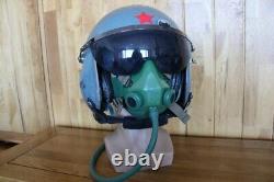 Fighter Pilot Aircraft Aviator Flight Helmet, Black Sun Visor, Face mask