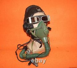 Fighter Pilot Aviation Flight Helmet, Militaria Oxygen Mask YM -6512 1# NEW 1