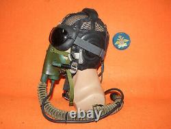 Fighter Pilot Fighting Flight Helmet Air Force Flying Goggles Oxygen Mask 0529