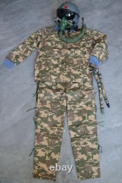 Fighter Pilot Flight Helmet, Oxygen Mask, Multi-function Combined Flight Suit