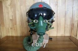 Fighter Pilot Flight Helmet, Oxygen Mask YM-9915G