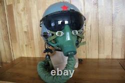 Fighter Pilot Flight Helmet, Oxygen Mask YM-9915G