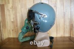 Fighter Pilot Flight Helmet, Oxygen Mask YM-9915G