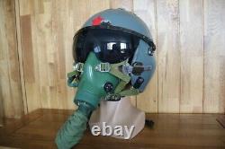 Fighter Pilot Flight Helmet, Oxygen Mask YM-9915G