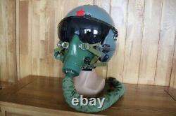 Fighter Pilot Flight Helmet, Oxygen Mask YM-9915G