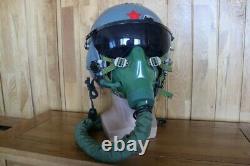 Fighter Pilot Flight Helmet, Oxygen Mask Ym-9915G