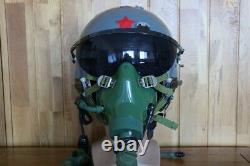 Fighter Pilot Flight Helmet, Oxygen Mask Ym-9915G