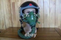 Fighter Pilot Flight Helmet, Oxygen Mask Ym-9915G