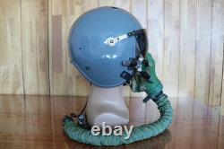 Fighter Pilot Flight Helmet, T Hook Oxygen Mask Bayonets Ym-9915G