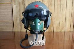 Fighter Pilot Fliying Helmet (1#/largest)+ Pull Down Sunvisor + Oxygen Mask