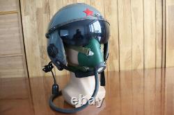 Fighter Pilot Fliying Helmet (1#/largest)+ Pull Down Sunvisor + Oxygen Mask