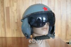 Fighter Pilot Helmet QTK-1 (1#/60cm), Pull Down Black Sunvisor, Dc-3 suit