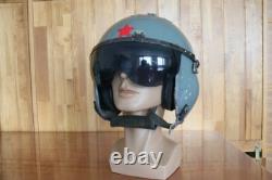 Fighter Pilot Helmet QTK-1 (1#/60cm), Pull Down Black Sunvisor, Dc-3 suit