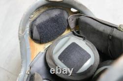 Fighter Pilot Helmet QTK-1 (1#/60cm), Pull Down Black Sunvisor, Dc-3 suit