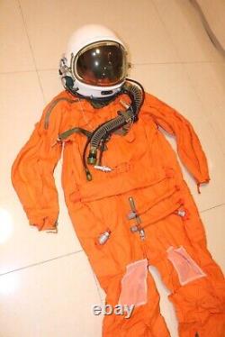 Fighter Pilot High Altitude Sealed Helmet 1# Flight Suit 1# XXL