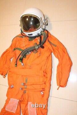 Fighter Pilot High Altitude Sealed Helmet 1# Flight Suit 1# XXL